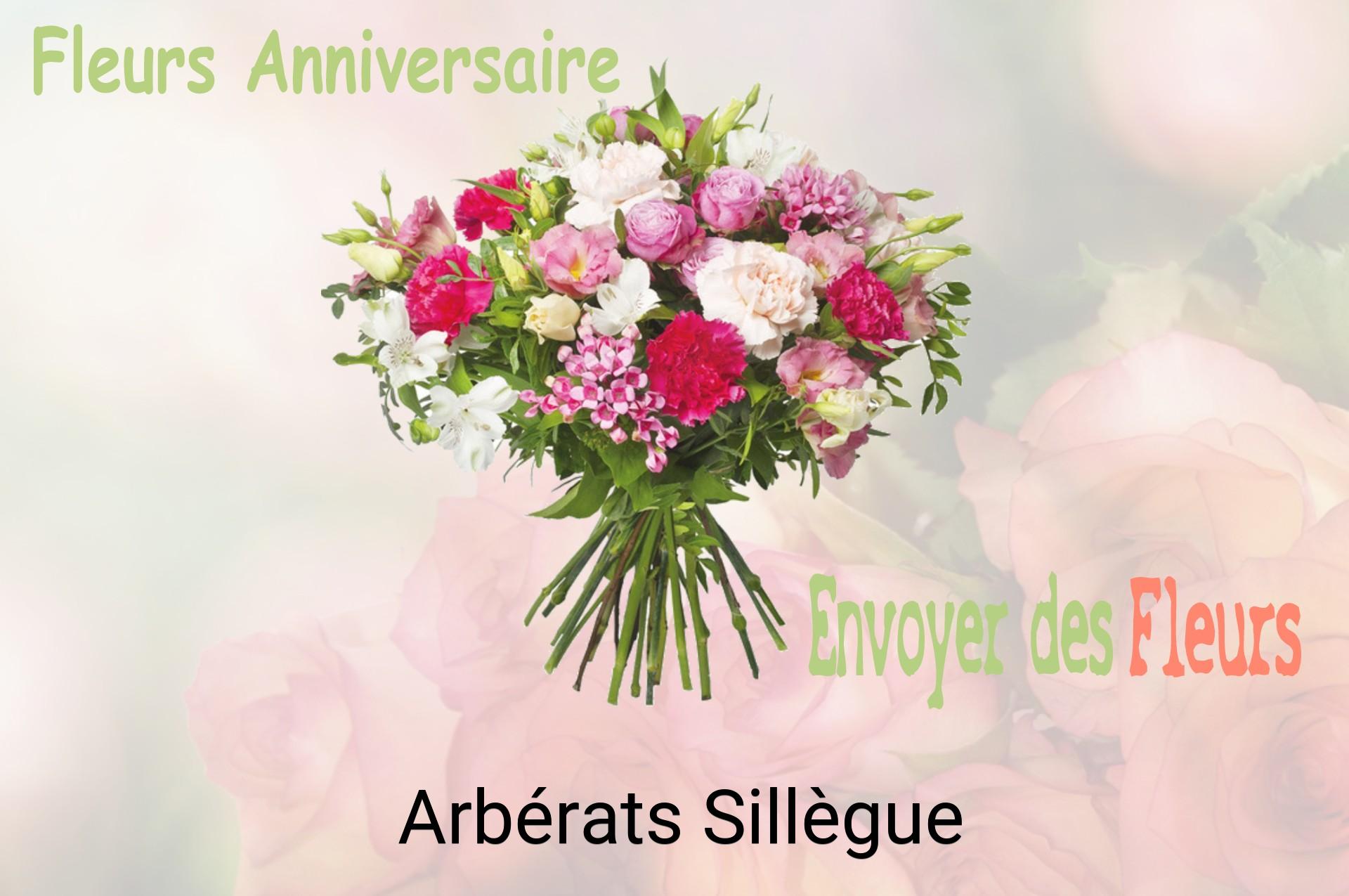 Bouquet de fleurs d’anniversaire livré à Arbérats-Sillègue